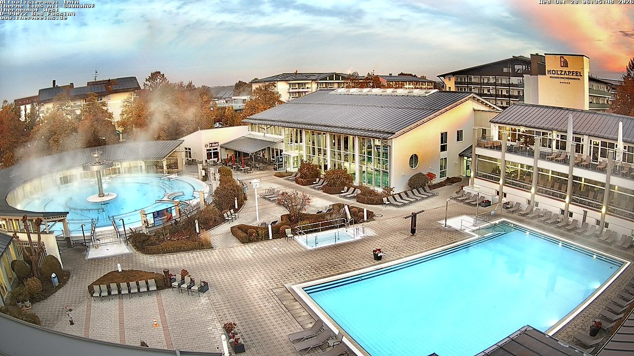 Archiv Foto Webcam Bad Füssing: Therme 1