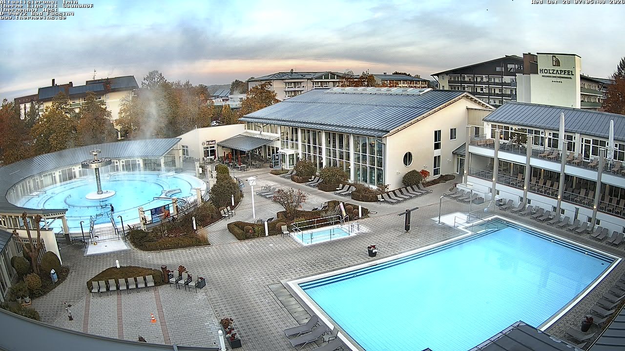 Archiv Foto Webcam Bad Füssing: Therme 1