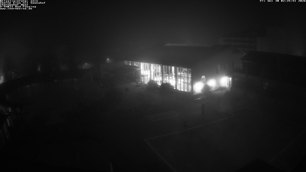 Archiv Foto Webcam Bad Füssing: Therme 1