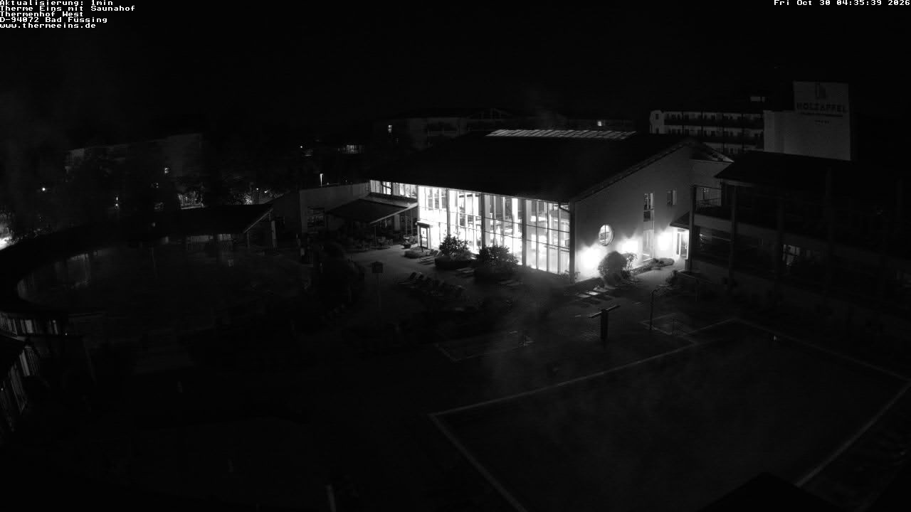 Archiv Foto Webcam Bad Füssing: Therme 1