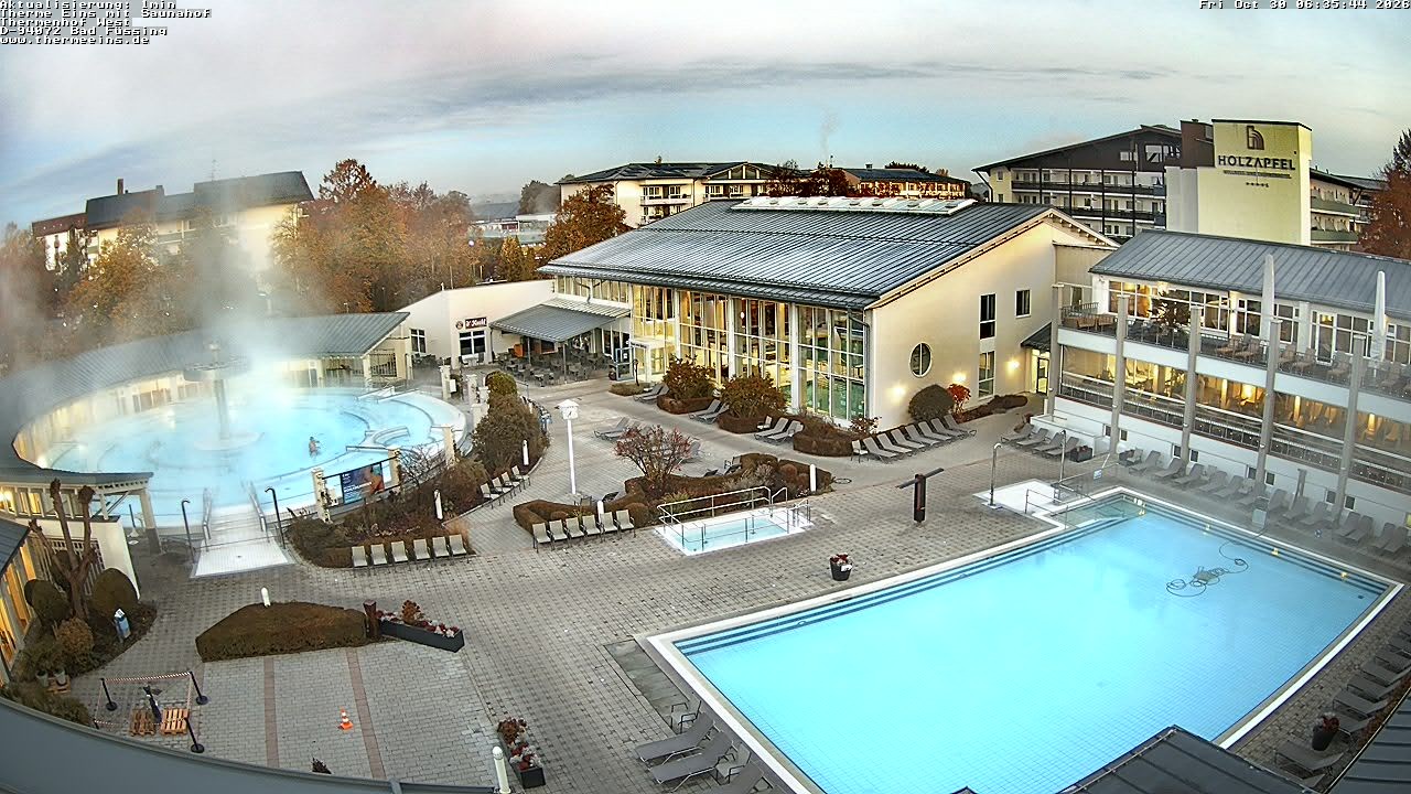 Archiv Foto Webcam Bad Füssing: Therme 1