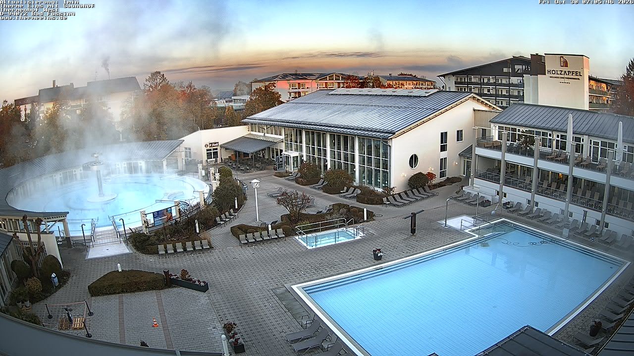 Archiv Foto Webcam Bad Füssing: Therme 1