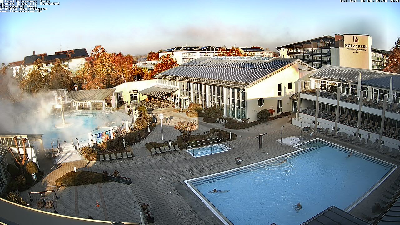 Archiv Foto Webcam Bad Füssing: Therme 1