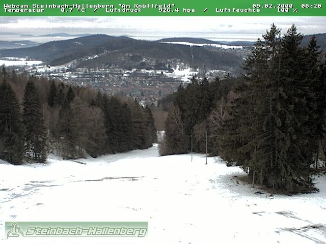 Archiv Foto Webcam Steinbach-Hallenberg