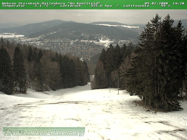 Archiv Foto Webcam Steinbach-Hallenberg