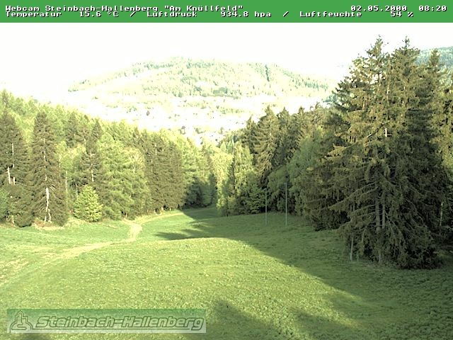 Archiv Foto Webcam Steinbach-Hallenberg