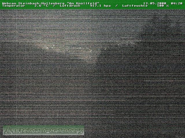 Archiv Foto Webcam Steinbach-Hallenberg