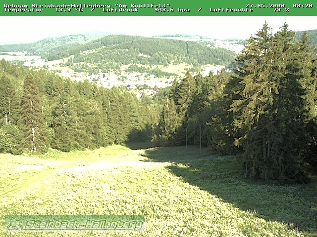 Archived image Webcam Steinbach-Hallenberg