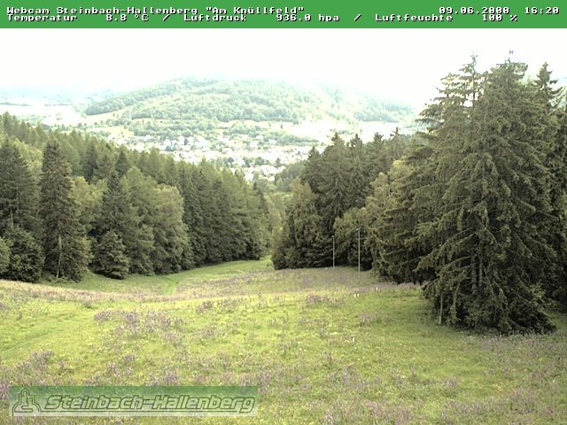 Archived image Webcam Steinbach-Hallenberg