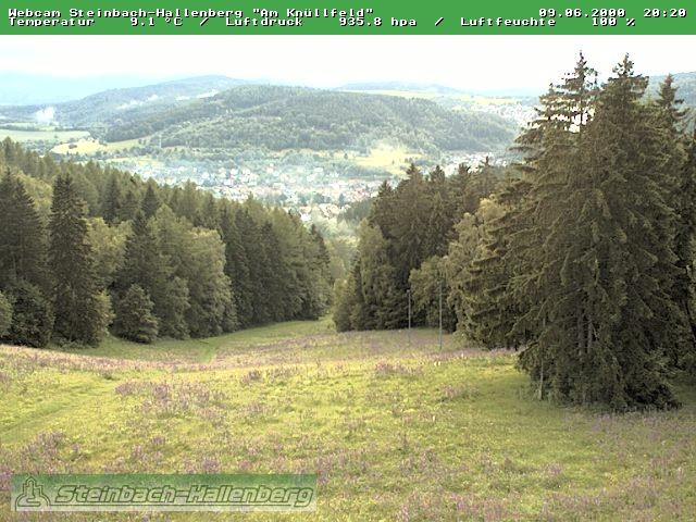Archived image Webcam Steinbach-Hallenberg