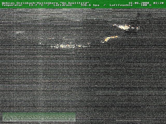Archiv Foto Webcam Steinbach-Hallenberg
