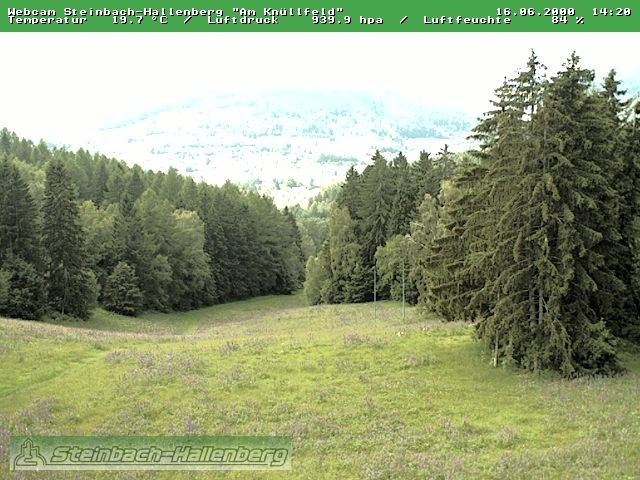 Archiv Foto Webcam Steinbach-Hallenberg