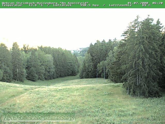 Archiv Foto Webcam Steinbach-Hallenberg