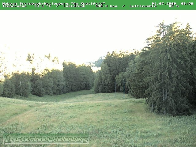 Archiv Foto Webcam Steinbach-Hallenberg