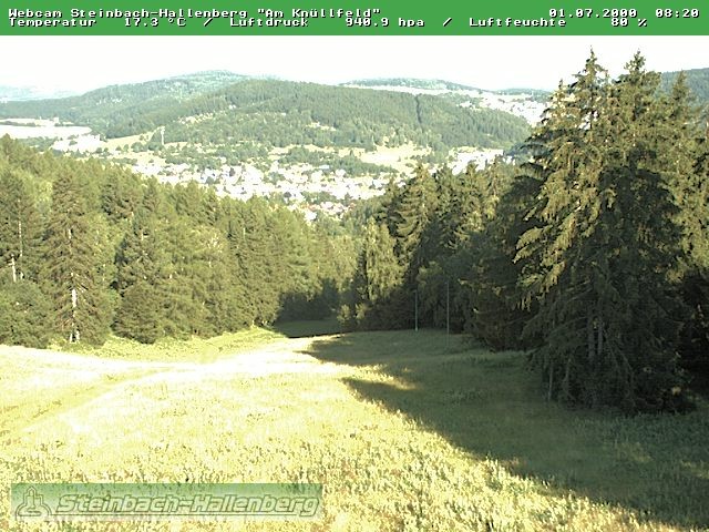 Archiv Foto Webcam Steinbach-Hallenberg