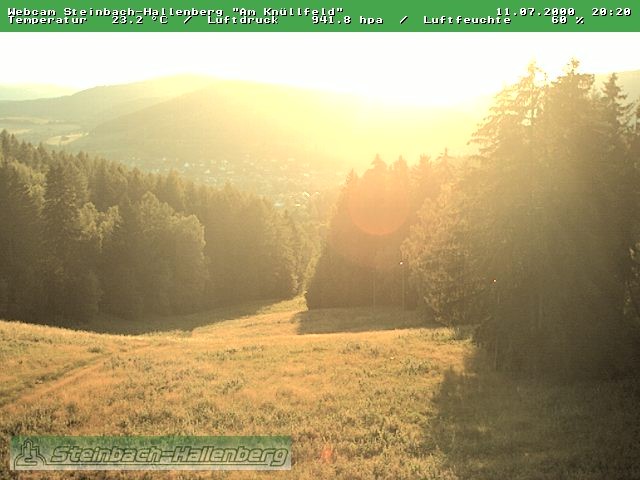 Archived image Webcam Steinbach-Hallenberg
