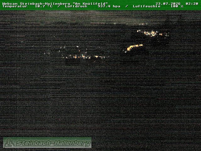 Archiv Foto Webcam Steinbach-Hallenberg