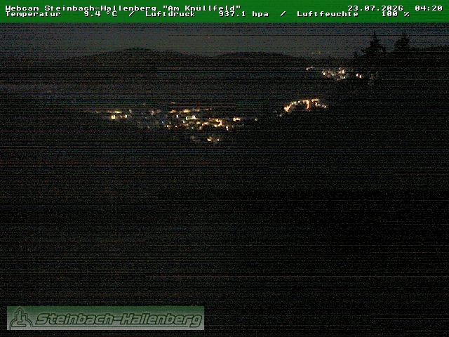 Archiv Foto Webcam Steinbach-Hallenberg