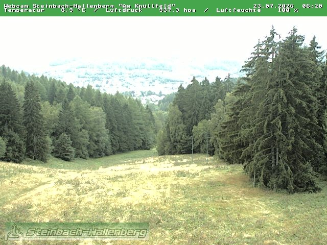 Archiv Foto Webcam Steinbach-Hallenberg