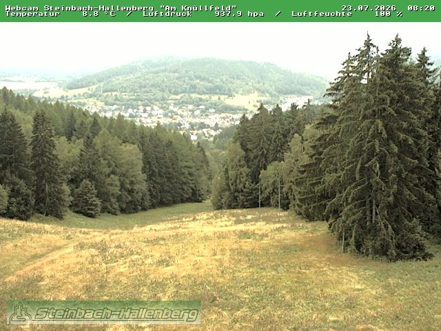 Archiv Foto Webcam Steinbach-Hallenberg