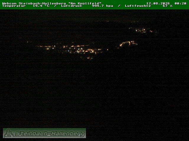 Archiv Foto Webcam Steinbach-Hallenberg