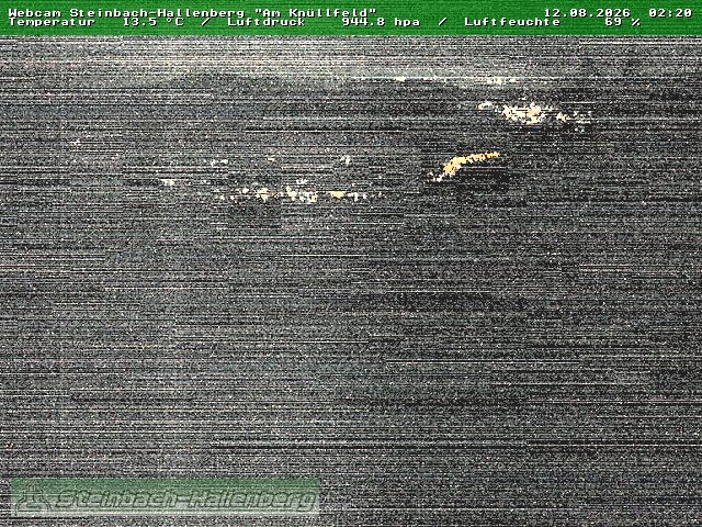 Archiv Foto Webcam Steinbach-Hallenberg