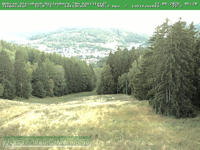 Archiv Foto Webcam Steinbach-Hallenberg