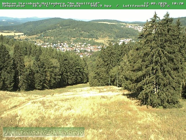 Archiv Foto Webcam Steinbach-Hallenberg