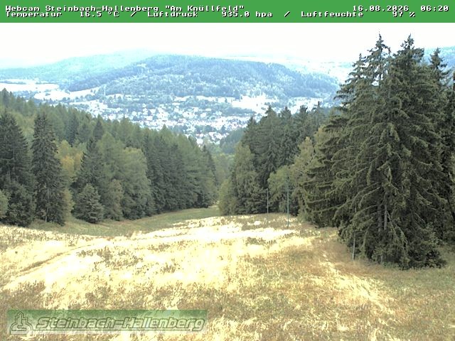 Archived image Webcam Steinbach-Hallenberg