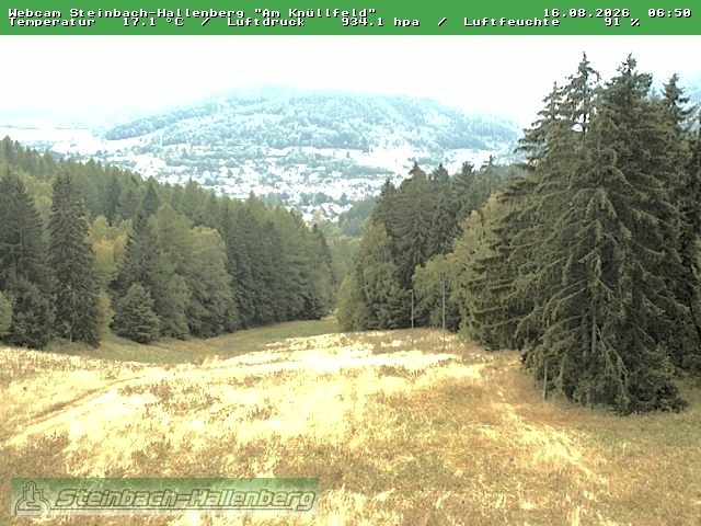 Archived image Webcam Steinbach-Hallenberg