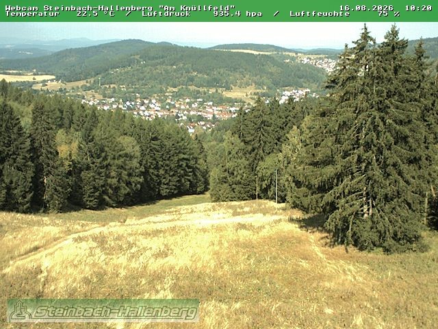 Archived image Webcam Steinbach-Hallenberg