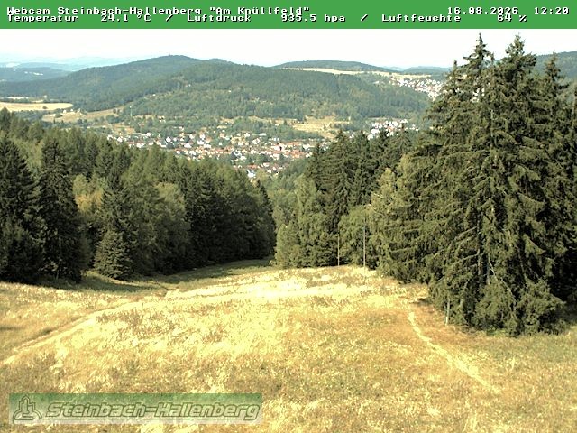 Archived image Webcam Steinbach-Hallenberg