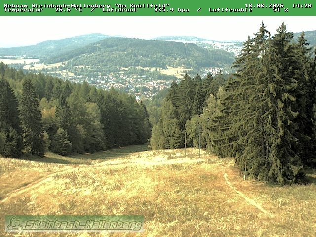 Archived image Webcam Steinbach-Hallenberg