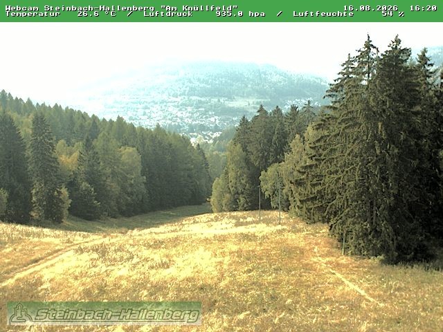 Archived image Webcam Steinbach-Hallenberg