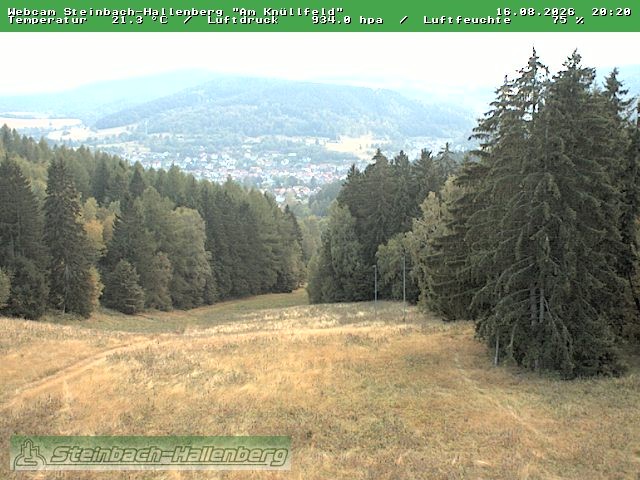 Archived image Webcam Steinbach-Hallenberg