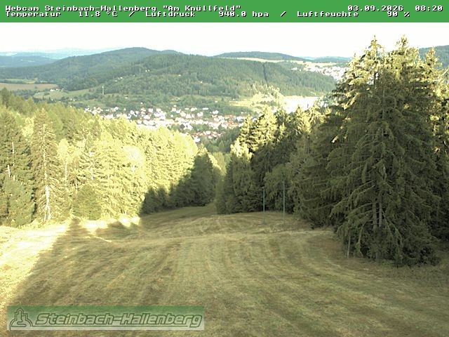 Archiv Foto Webcam Steinbach-Hallenberg