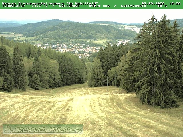 Archiv Foto Webcam Steinbach-Hallenberg