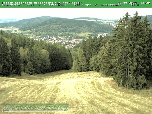 Archiv Foto Webcam Steinbach-Hallenberg