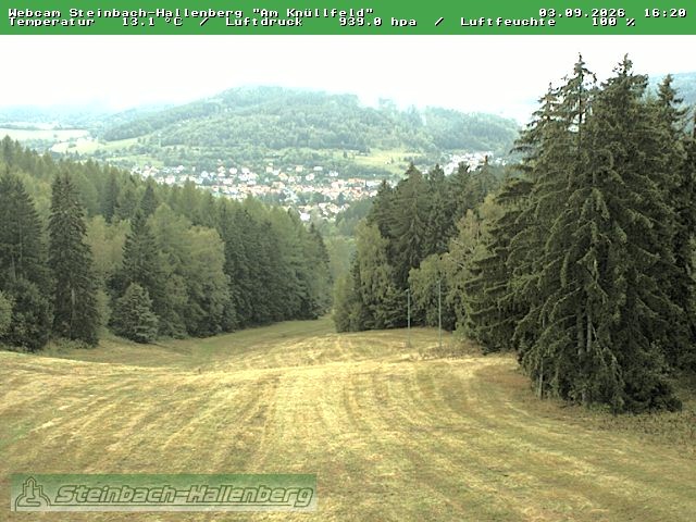 Archiv Foto Webcam Steinbach-Hallenberg