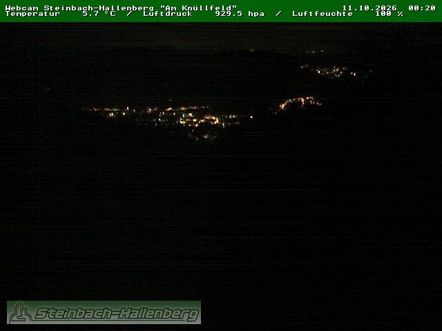 Archiv Foto Webcam Steinbach-Hallenberg