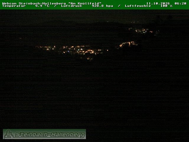 Archiv Foto Webcam Steinbach-Hallenberg