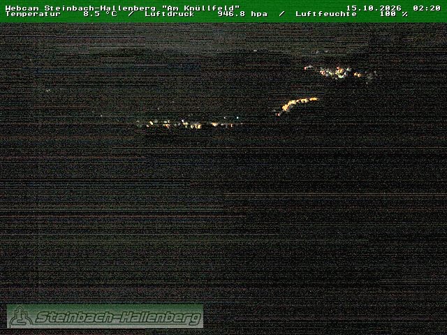 Archiv Foto Webcam Steinbach-Hallenberg