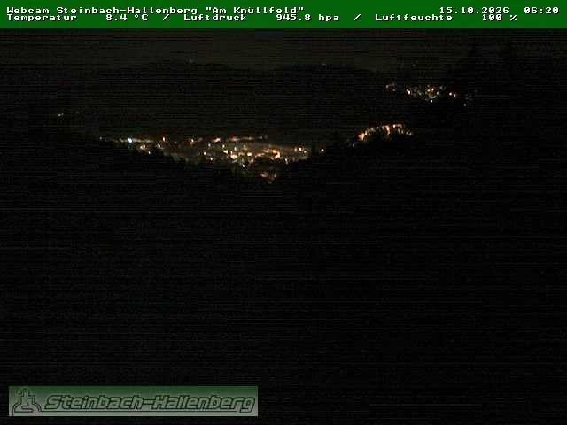 Archiv Foto Webcam Steinbach-Hallenberg
