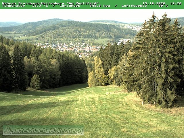 Archiv Foto Webcam Steinbach-Hallenberg