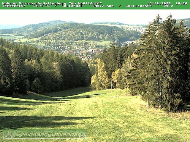 Archiv Foto Webcam Steinbach-Hallenberg