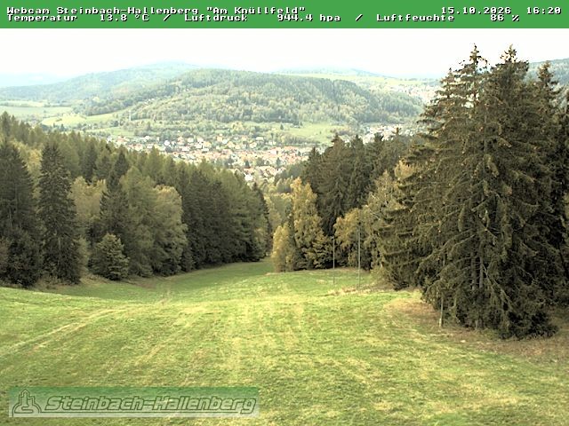 Archiv Foto Webcam Steinbach-Hallenberg