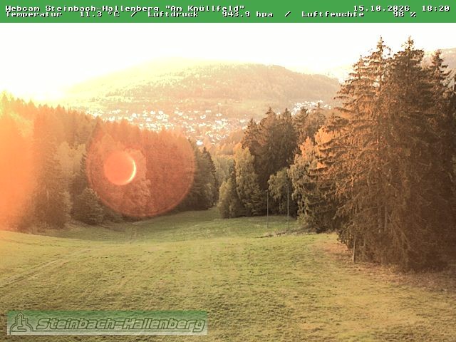 Archiv Foto Webcam Steinbach-Hallenberg