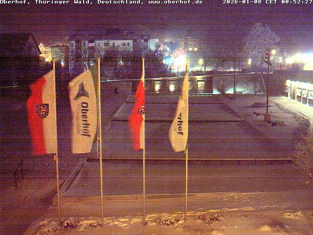 Archiv Foto Webcam Ortszentrum Oberhof