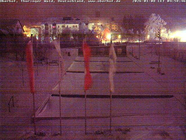 Archiv Foto Webcam Ortszentrum Oberhof