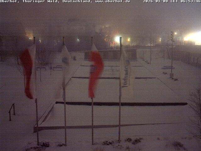 Archiv Foto Webcam Ortszentrum Oberhof